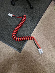 Tail lift wire - 2 Core Suzi Anderson Plugs