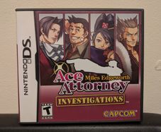 Miles Edgeworth: Ace Attorney Investigations (Nintendo DS)
