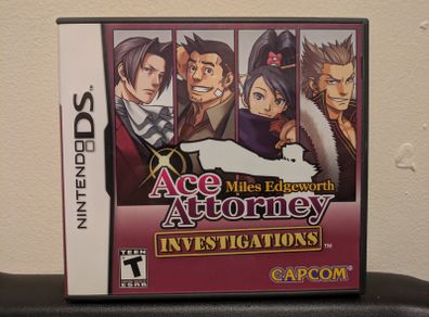 Miles Edgeworth: Ace Attorney Investigations (Nintendo DS)