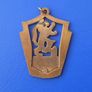 1938 Empire Exhibition of Scotland (Glasgow) souvenir/memento enamelled brass medallion Image 2