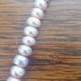 Noriko cultured pearl rose quartz silver clasp necklace Image 6