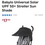 Gro black out blind & babylo sunshade Image 3