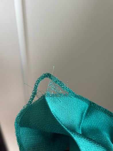 Zara Satin Emerald Green Pleated Midi Skirt
