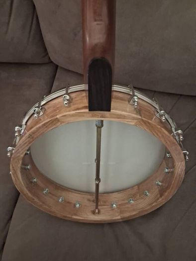 Hand made tenor banjo.