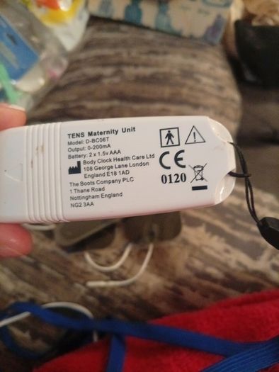 Boots Maternity Tens unit