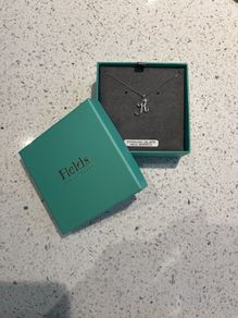 K - Sterling Silver Initial with Cubic Zirconia stones - BRAND NEW