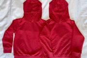 Twin Name it strawberry red hoodie 2-3 years