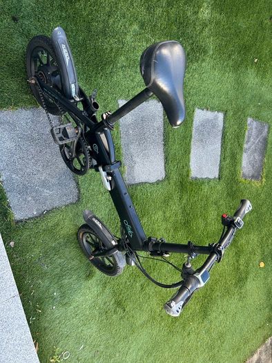 electric and folding bike