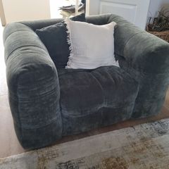 EZ Living "Bottega" 1 Seater Matching Velvet Armchair