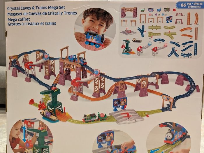 Thomas & Friends Crystal Caves & Trains Mega Set
