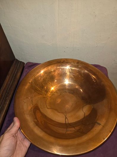 Large Copper Bowl