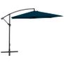 Cantilever Umbrella 3 m Blue Image 5