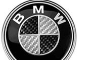 BMW Carbon black Bonnet/Trunk Emblem