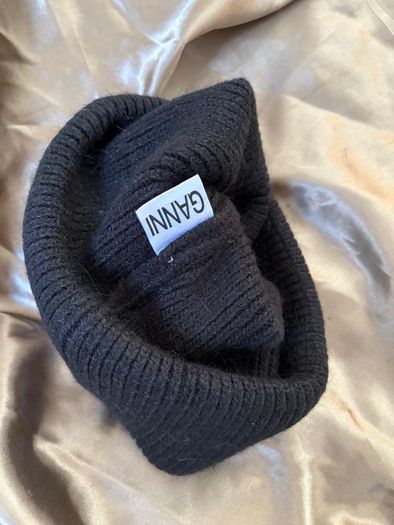 GANNI hat / black / new