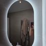 Modern LED Colour Changing Bathroom Mirror 800 x 500mm with 2 tiny black marks Image 5