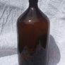 BRITISH DRUG HOUSES LTD (BDH) - a vintage large brown glass bottle (1960's or earlier). About 11" high. PRICE REDUCED. Image 5