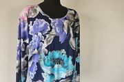 Floral top size 14