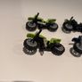 4 lego motorbikes scramblers dirt bikes Image 2