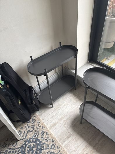 X2 Ikea olivblad plant stands