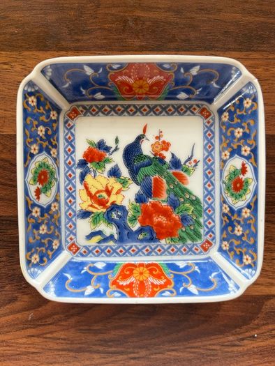 Vintage Japanese Imari-style Pin Dish