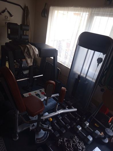 Inner and outer thigh machine