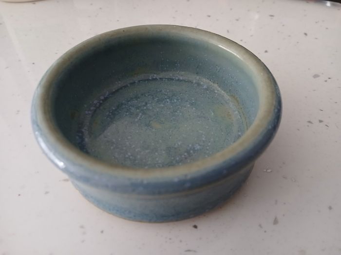 Small pottery dish