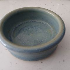 Small pottery dish