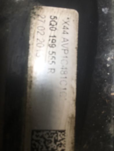 2013-2020 seat leon 1.6 tdi Manual gearbox