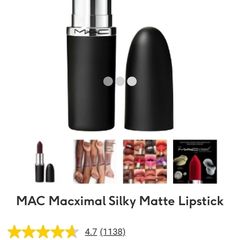 mac maximal matte lipstick