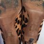 KAREN MILLEN Ella Leather Leopard Print High Heels Sz 7 (Fit 7-7.5UK) - Rrp 175 (New) Image 8