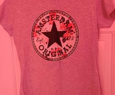 Amsterdam Original Women's grey t-shirt size XL UK14 EU42 Postage included