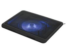 New Laptop Cooling Pad Cool Cooler Fan Cooling LED USB 32.5 x 24.5 x 2 cm #1385