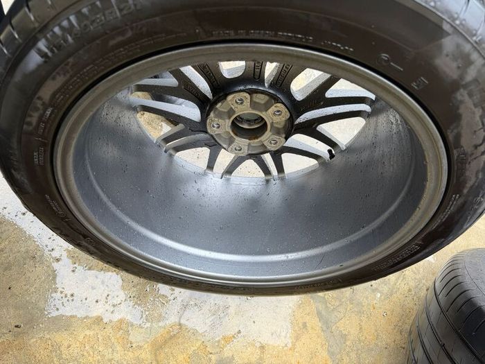 Porsche cayenne 21 rs spyder design wheels grey