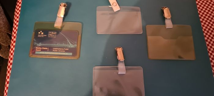 A Large Selection of Name Badge Holders