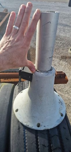 Adjustable marine boat seat pedestal base.