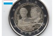 Luxembourg 2 Euro Commemorative Coin 2021 - 100th Birthday of Grand Duke Jean. Photo Version. Uncirculated.