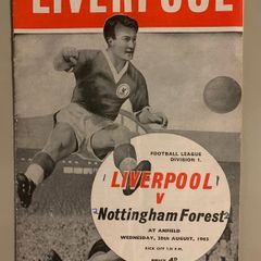 Vintage Liverpool FC Programmes x8 Season 1963/64
