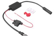 Universal 12V Auto Car Radio FM Antenna Signal Amp Amplifier Booster For Marine Jap Japanese Car Vehicle FM Amplifier 88-108MHz