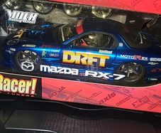 car model jada mazda rx7 1/18