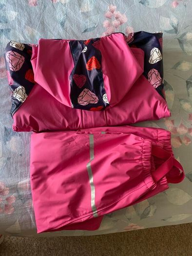 LUPILU Girls Waterproof Fleece lined Jacket & Bottoms - see 5 pics