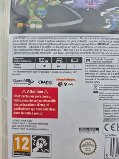 Teenage Mutant Ninja Turtles Arcade Switch Nintendo