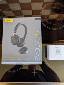Jabra Evolve2 75 Bluetooth Premium Headset Bundle