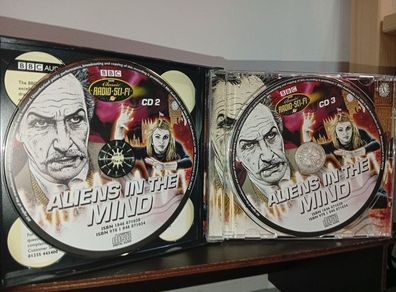 Aliens In The Mind (3-CD Audiobook 1977) BBC Classic Radio Sci-Fi Vincent Price Peter Cushing E/C