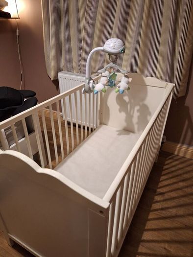 Ikea Cot and Mobile