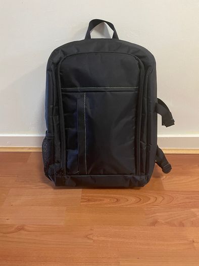 Black heavy duty rucksack