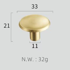 Solid Brass furniture handles