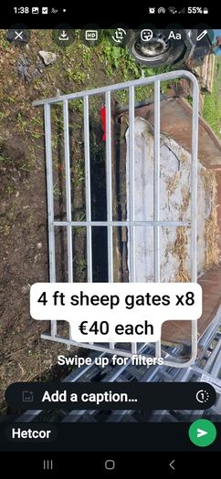 calf gates 8 4fts 4 five ft 4 x8 ft light gates and 8 ft hevey calf gates x8 price in pictures