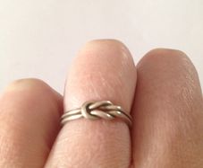 Genuine sterling silver ring