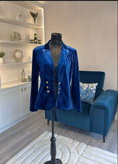 Brand New Royal Blue Blazer from Vila. Size Small UK 8 / EU 36