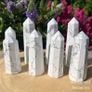 Variety of Crystal/Gemstone Towers, Rose Quartz, Clear Quartz, Howlite, Tigers Eye and more Image 6